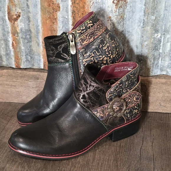 L'ARTISTE TIATIA BOOTIES By Spring Step Size EUR36/ US 5.5-6 - Picture 3 of 8